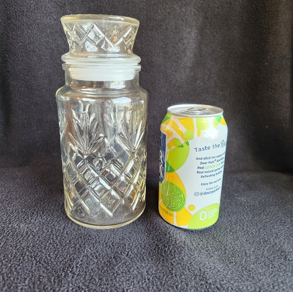 Vintage Planters Jar Mr. Peanut Advertise Glass Top Hat Canister Container - Picture 7 of 7